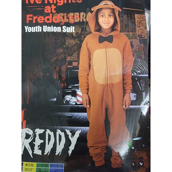 Five Nights at Freddy's Youth Union Suit - Picture 1 of 4